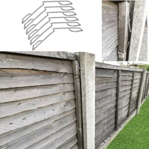 Fence Panel Grips Clips Stop Rattling 48 Pcs